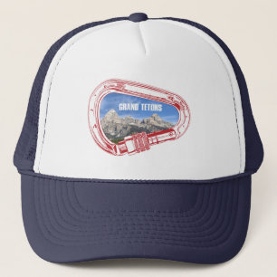 Grand Tetons Climbing Carabiner Truckerkappe