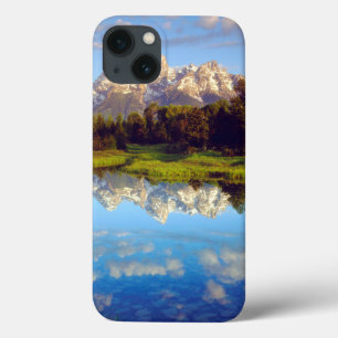 Grand Tetons, die im Fluss Snake reflektieren Case-Mate iPhone Hülle