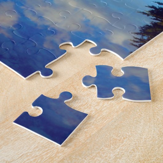 Grand Tetons, die im Fluss Snake reflektieren Puzzle (Seite)