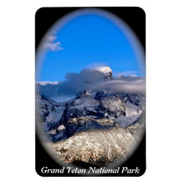GRAND TETONS IN STORMKLOUTEN MAGNET