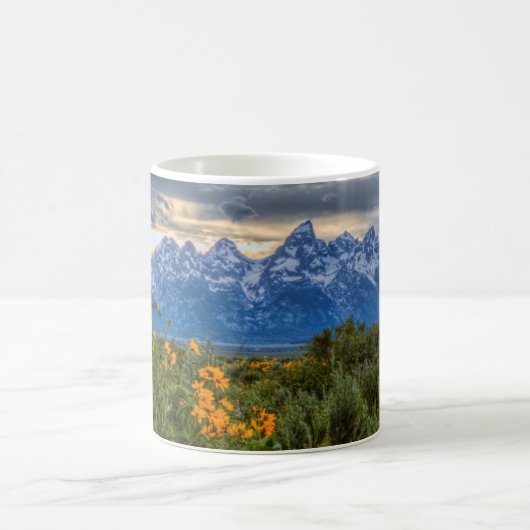 Grand Tetons Kaffeetasse (Mittel)