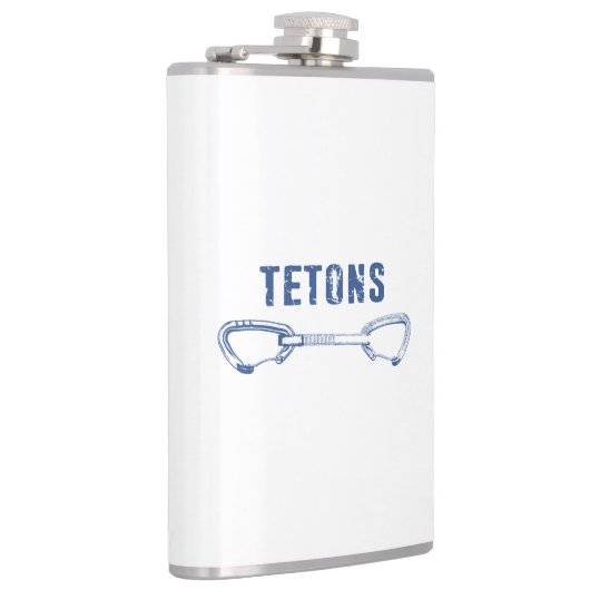 Grand Tetons Klettern Quickziehung Flachmann (Rechts)