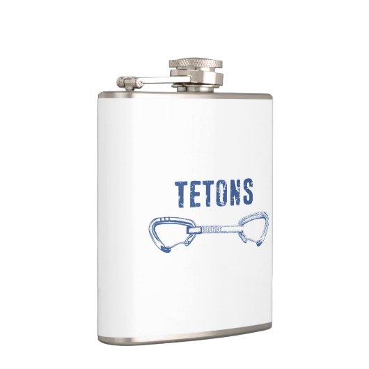 Grand Tetons Klettern Quickziehung Flachmann (Rechts)