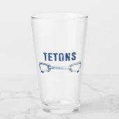 Grand Tetons Klettern Quickziehung Glas (Vorderseite)