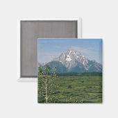 Grand Tetons Magnet (Vorderseite/Rückseite)