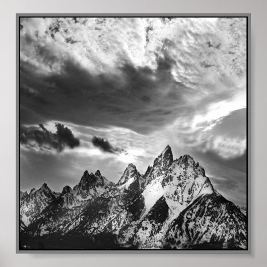 Grand Tetons Poster (Vorne)