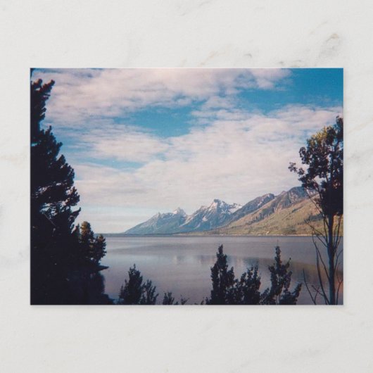 Grand Tetons Postkarte (Vorderseite)