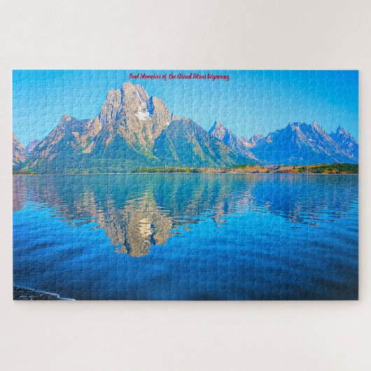 Grand Tetons Wyoming . Jigsaw Puzzle (Horizontal)