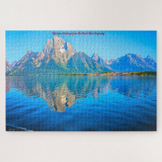 Grand Tetons Wyoming . Jigsaw Puzzle (Horizontal)