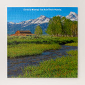 Grand Tetons Wyoming . Jigsaw Puzzle (Vertikal)