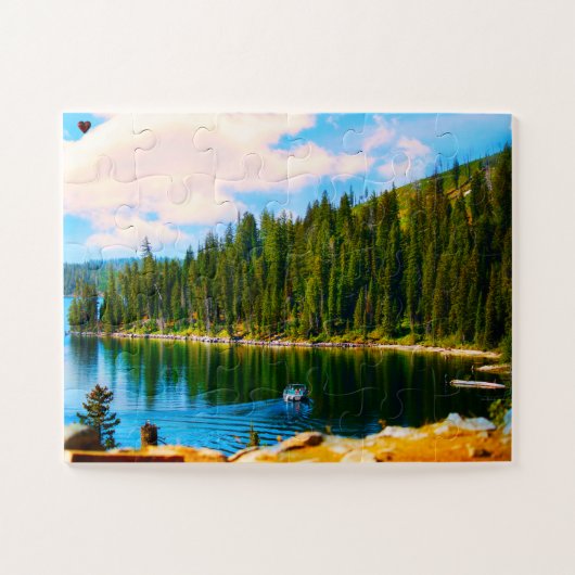 Grand Tetons Wyoming Puzzle (Horizontal)
