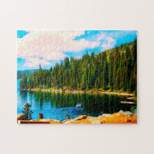 Grand Tetons Wyoming . Puzzle