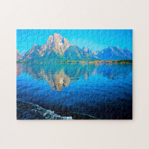 Grand Tetons Wyoming . Puzzle