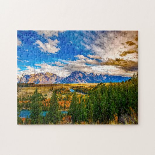 Grand Tetons Wyoming . Puzzle (Horizontal)