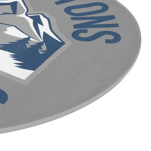 Grand Tetons Wyoming Schneidebrett (Ecke)