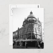 Grand Theater Blackpool B/W Postkarte (Vorne/Hinten)