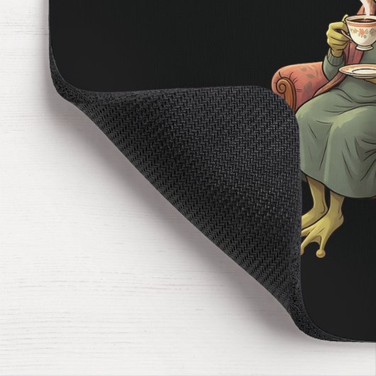 Grand Tifa Frog Funny Graphic Men Women Mousepad (Ecke)