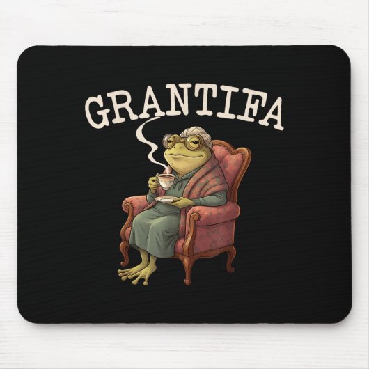 Grand Tifa Frog Funny Graphic Men Women  Mousepad (Vorne)