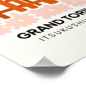 Grand Torii Gate Itsukushima Japan Reisen Poster (Ecke)