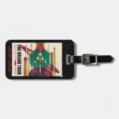 Grand Tour des Sonnensystems für Weltraumtourismus Gepäckanhänger (Vorderseite horizontal)