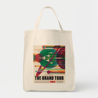 Grand Tour Weltraum Reise Kunst Einkaufstasche