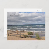 Grand Traverse Bay, MI Postcard Postkarte (Vorne/Hinten)