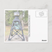 Grand Traverse Light Michigan! Postkarte (Rückseite)