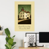 Grand Traverse Light Print Poster (Heimbüro)