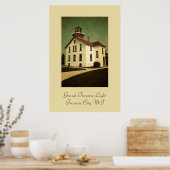 Grand Traverse Light Print Poster (Küche)
