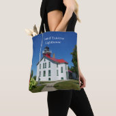 Grand Traverse Lighthouse auf der ganzen Tasche (Von Nahem)