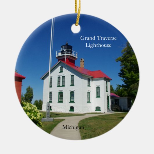 Grand Traverse Lighthouse Ornament (Vorne)