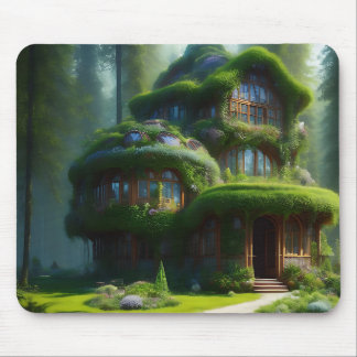 Grand Tree House Mouse Mat Mousepad