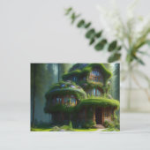 Grand Tree House Postkarte (Stehend Vorderseite)