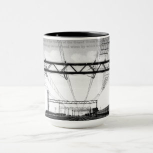 Grand Trunk Railway Yards Vintage Port Huron MI Tasse