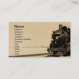Grand Trunk Western Engine No. 5042 Business Card Treuekarte