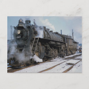 Grand Trunk Western Railroad, 2-8-4, Nr. 6327, Nr. Postkarte