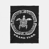 Grand Turk1 Fleecedecke (Vorderseite)