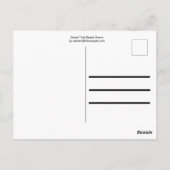 Grand Turk Beach Szene Postkarte (Rückseite)