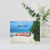 Grand Turk Post Card Postkarte (Stehend Vorderseite)
