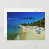 Grand Turk Postkarte (Vorne/Hinten)
