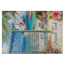 Grand Turk Turks- und Caicos-Conch-Wetterstation