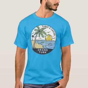 Grand Turk Turks und Caicos Vintag T-Shirt