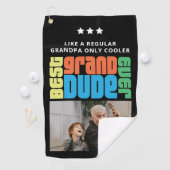 Grand Typ Großvater Foto Golfhandtuch (Insitu)