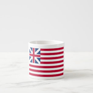Grand Union, 1. USA-Flag der Kolonien Espressotasse