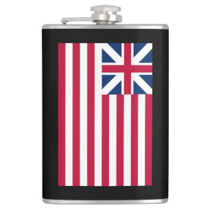 Grand Union, 1. USA-Flag der Kolonien Flachmann