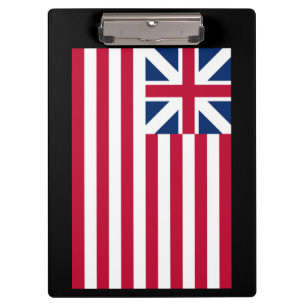 Grand Union, 1. USA-Flag der Kolonien Klemmbrett