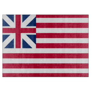 Grand Union, 1. USA-Flag der Kolonien Schneidebrett