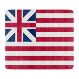 Grand Union, 1. USA-Flag der Kolonien Schneidebrett