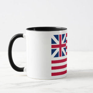 Grand Union, 1. USA-Flag der Kolonien Tasse