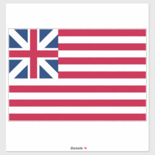 Grand Union, 1. USA-Flagge der Kolonien Aufkleber